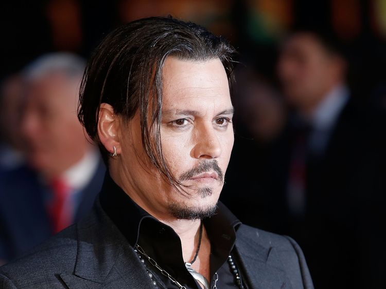 Johnny Depp attends the 'Black Mass' Virgin Atlantic Gala screening during the BFI London Film Festival, at Odeon Leicester Square on October 11, 2015 in London, England. (Photo by John Phillips/Getty Images for BFI)