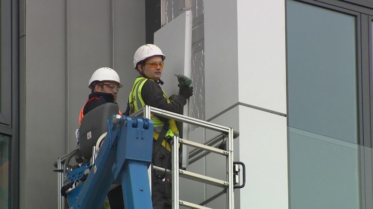 Cladding has been stripped from dozens of buildings around the country to be tested