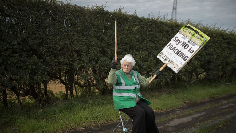 Protests have escalated since the fracking site was approved last year
