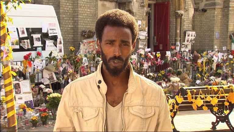 Grenfell fire survivor Mahad Egal says accommodation he has been offered is not suitable