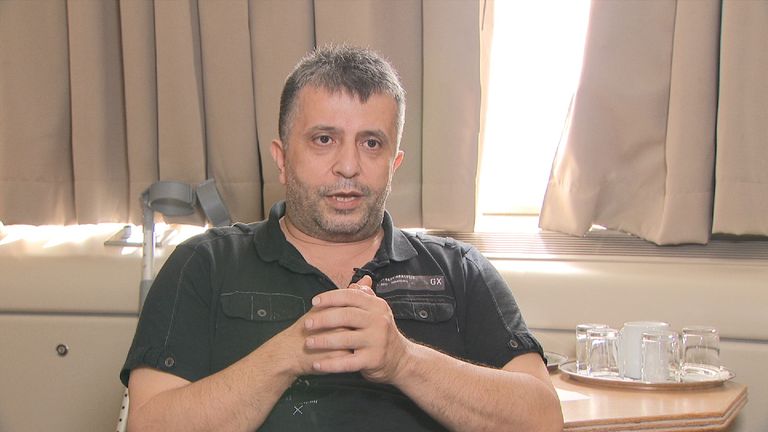Maher Khoudair, one of the Grenfell Tower residents who has not been offered adequate enough accommodation