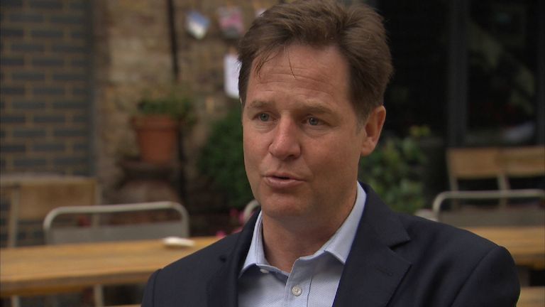 Nick Clegg says a weaker economy after Brexit will make austerity hard to alleviate