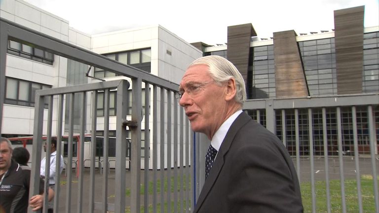 Sir Martin Moore-Bick attends his first major meeting with Grenfell Tower residents