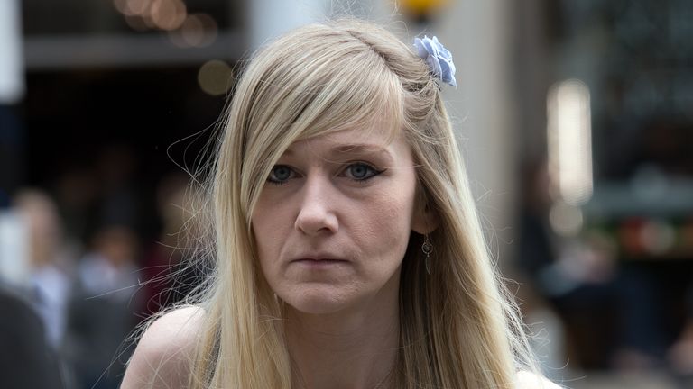 Connie Yates, the mother of terminally ill baby Charlie Gard, arrives at the High Court