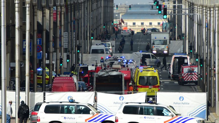 Terrorists struck Brussels on March 22 last year
