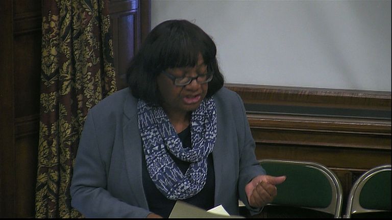 Diane Abbott details the abuse she has received as an MP