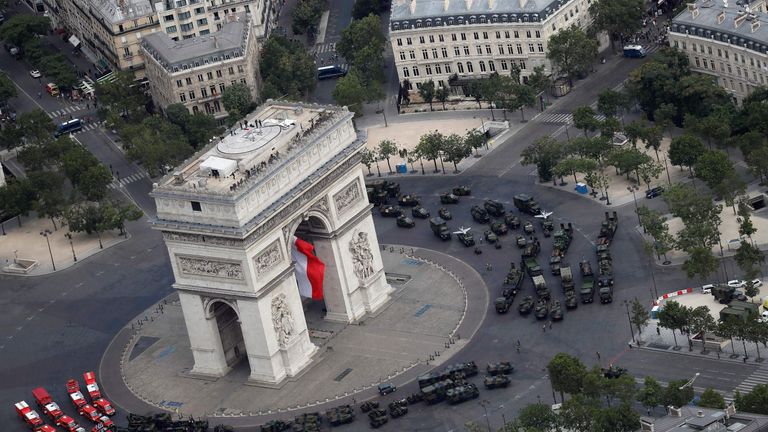 Bastille Day parade