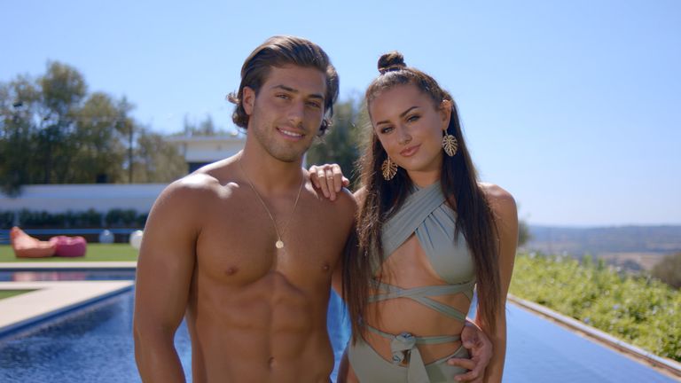Kem and Amber. Pic: ITV