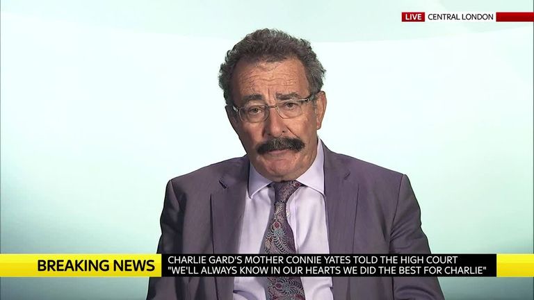 Lord Winston says Charlie Gard&#39;s parents made the right decision 
