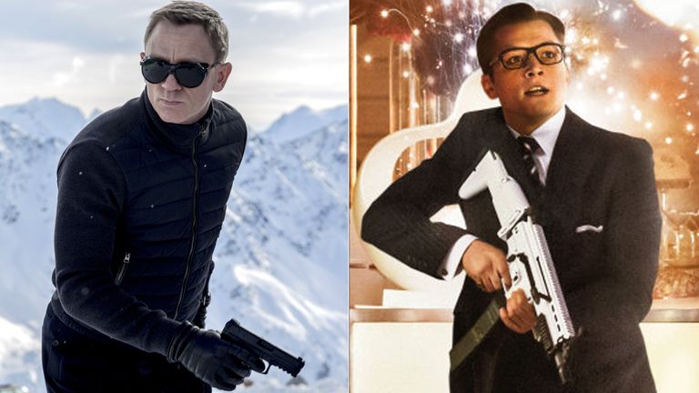 James Bond and Kingsman