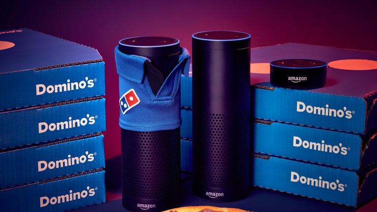 Domino&#39;s will accept voice activated deliveries