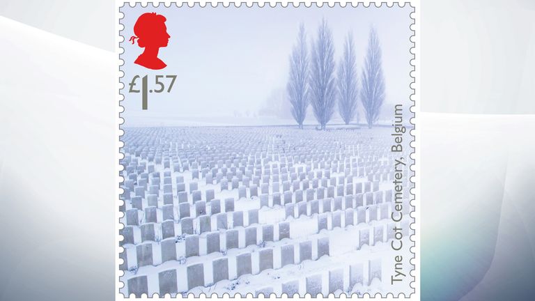 Passchendaele stamp