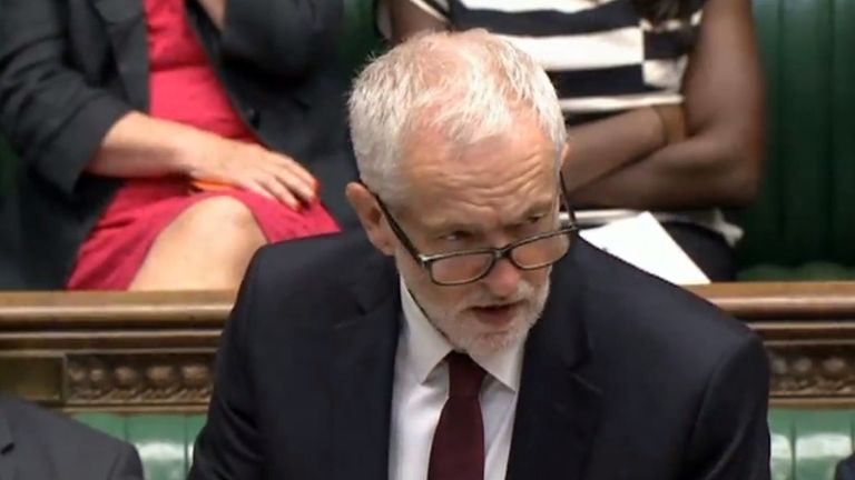 Jeremy Corbyn responds to Theresa May&#39;s statement to MPs on the G20 summit