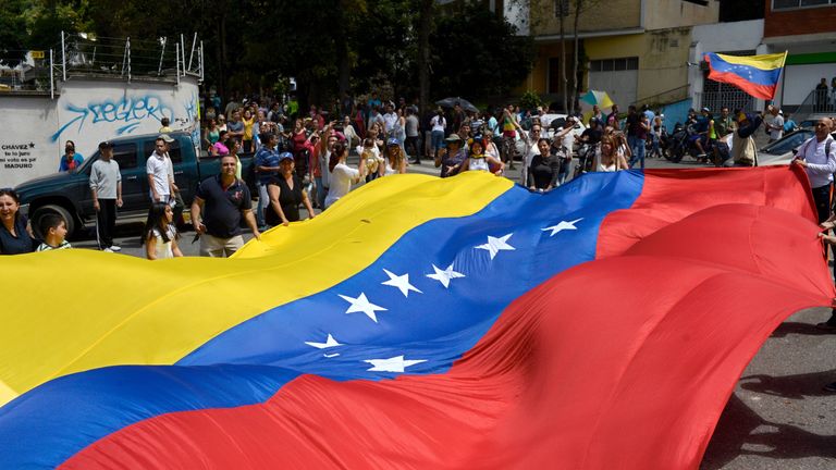 2,000 polling stations inside Venezuela hosted the controversial vote