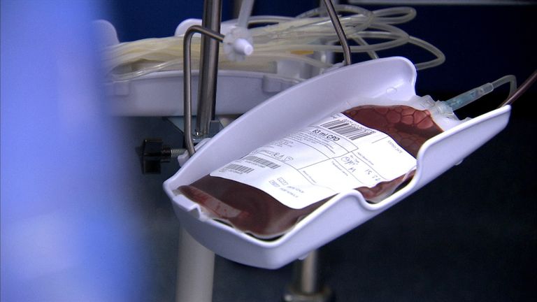At least 2,400 people died from infected blood products.