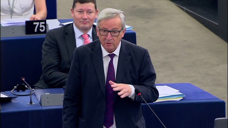Jean-Claude Juncker accuses the EU parliament of lacking respect