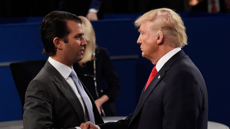 Donald Trump Jr does not hold a post in the US administration so was not obliged to disclose foreign contacts
