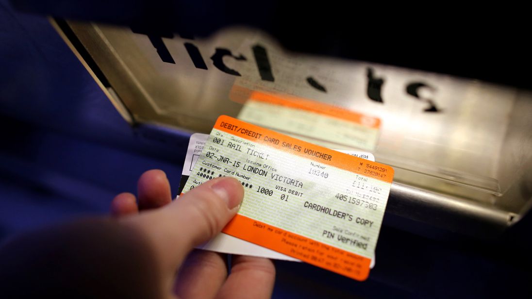 Train fares will go up by 3.4% in January