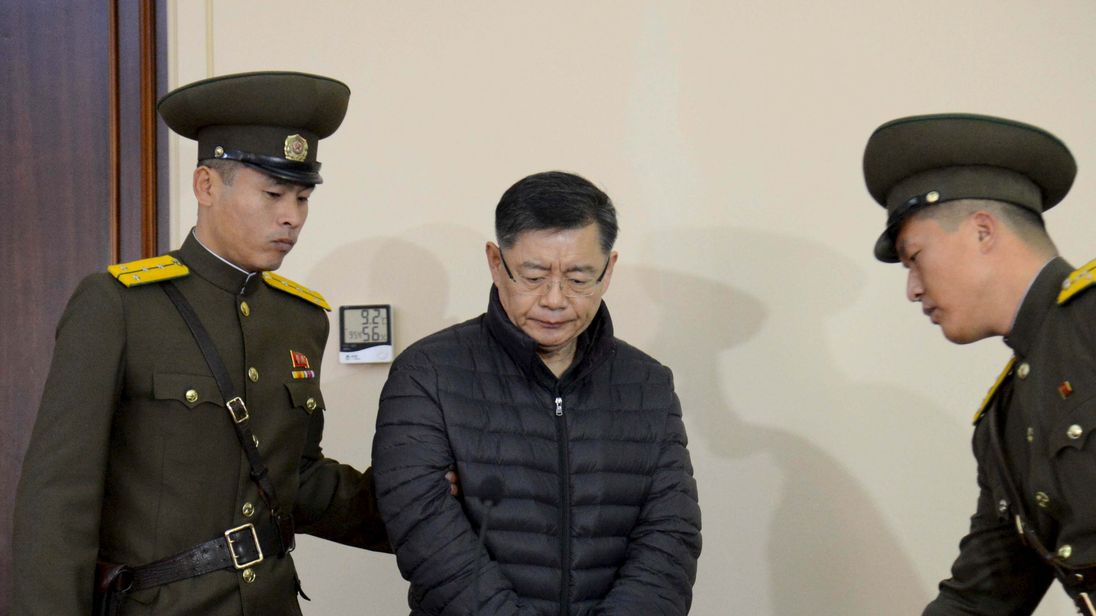Hyeon Soo Lim was sentenced to hard labour for life in December 2015 