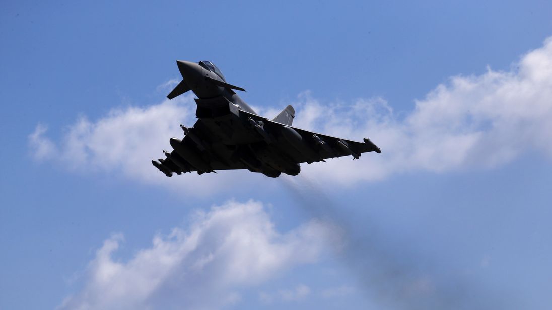 RAF jets intercept passenger flight RAF jets intercept passenger flight
