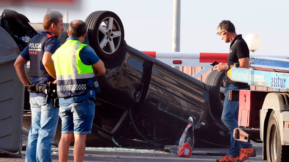Cambrils attack aftermath