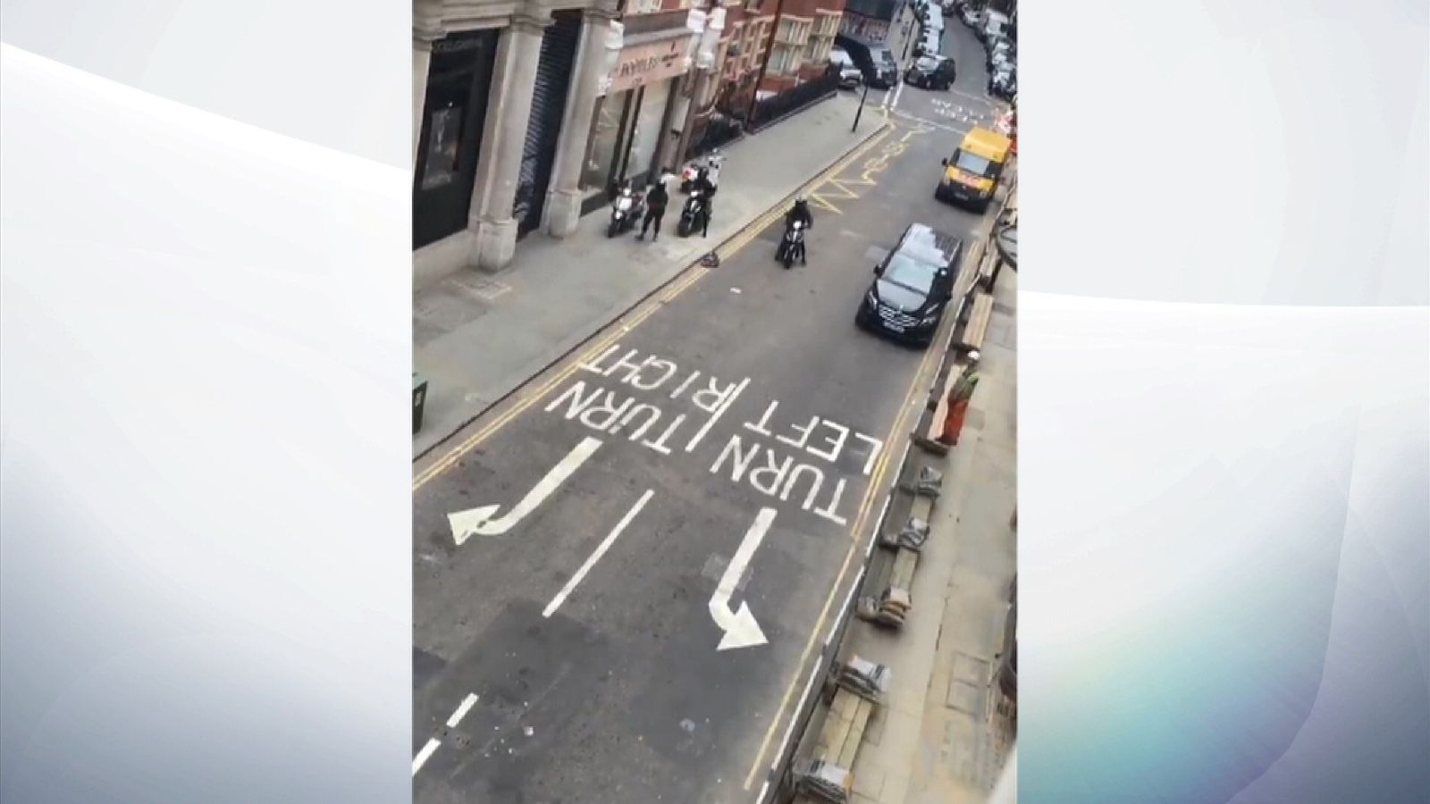 Moped gang storm top end jewellers | News UK Video News | Sky News
