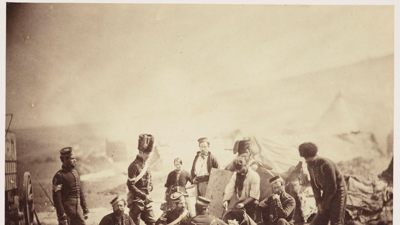 Haunting images from 'first war photographer' UK News Sky News