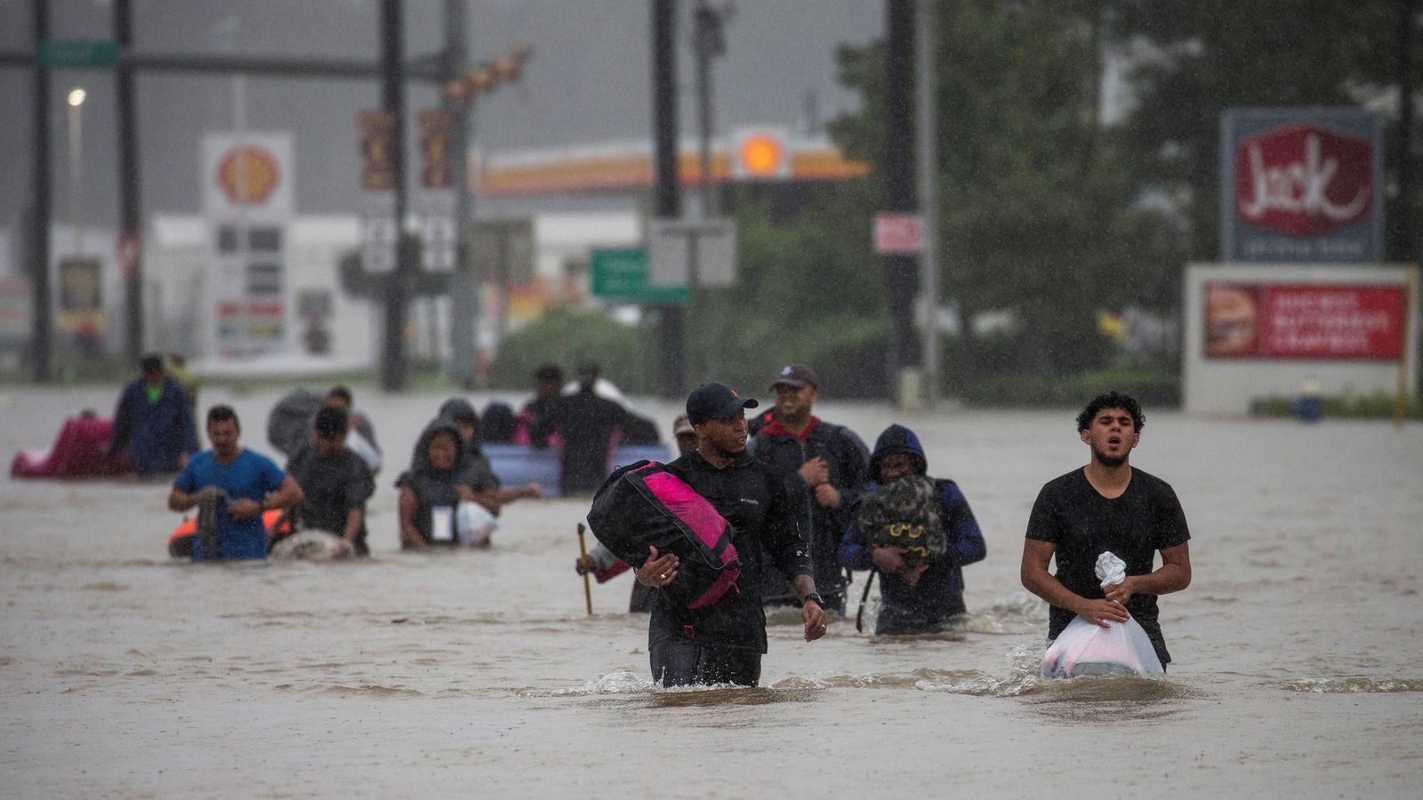 Tropical storm Harvey: Biblical scale flooding leaves Texans devastated ...