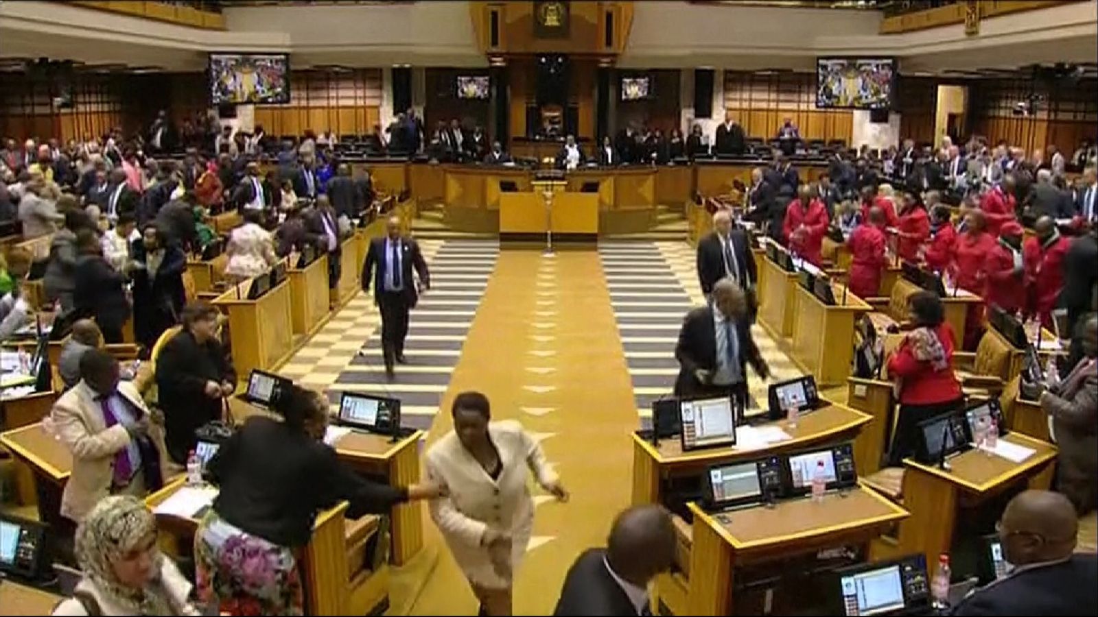 Jacob Zuma Survives No Confidence Vote | World News | Sky News