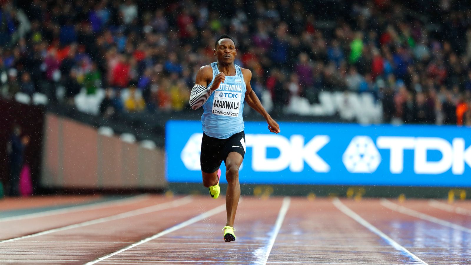 Isaac Makwala aces 'oneman race' in London after coming back from