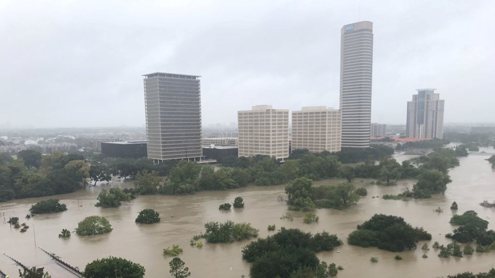 Houston Battles 'catastrophic' Floods | News UK Video News | Sky News