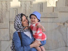 Nazanin Zaghari-Ratcliffe and daughter Gabriella