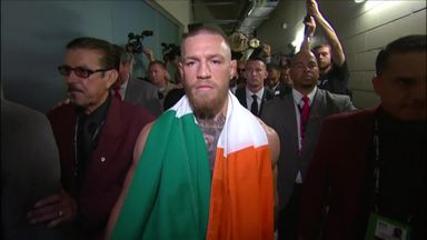 McGregor's grand entrance