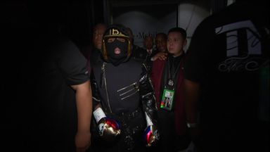 Mayweather's ring walk