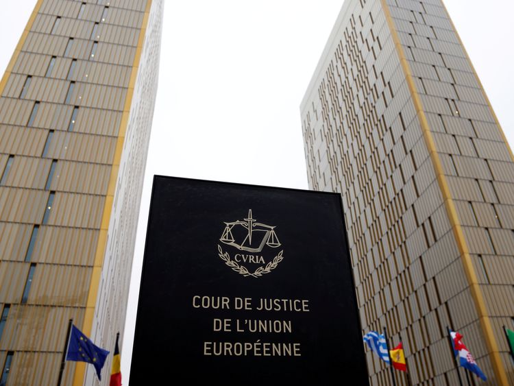 The towers of the European Court of Justice in Luxembourg