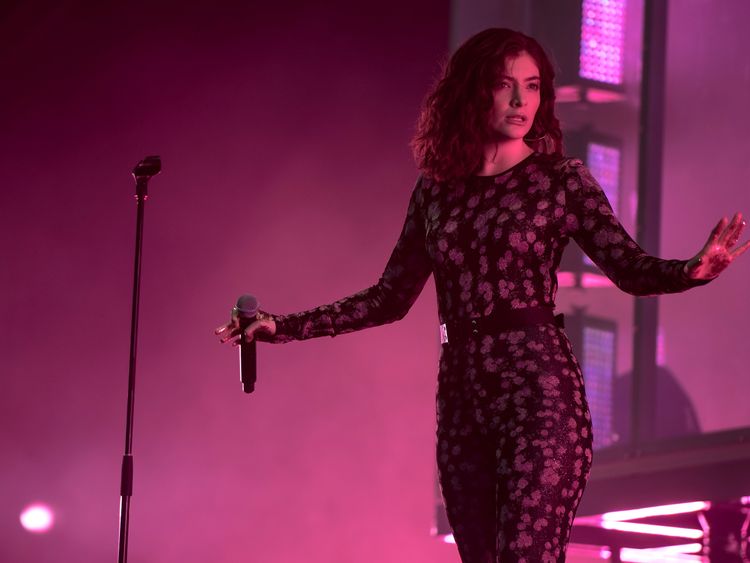 Lorde called the evening &#39;the most spectacular show planned&#39;