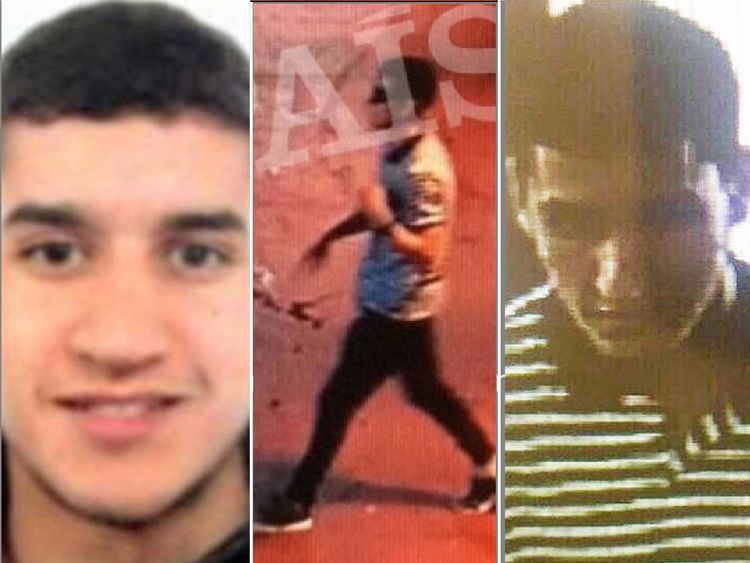 Barcelona Terror Attack Driver Younes Abouyaaquob Shot