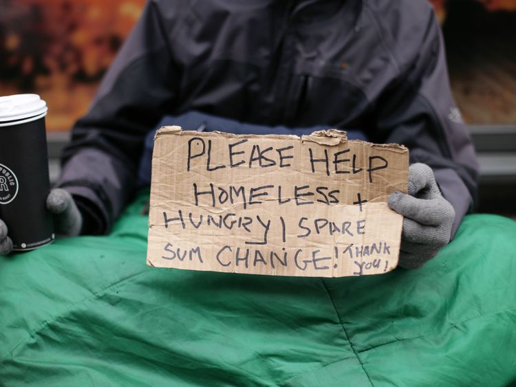 The scale of homelessness has &#39;increased significantly&#39; over the past five years