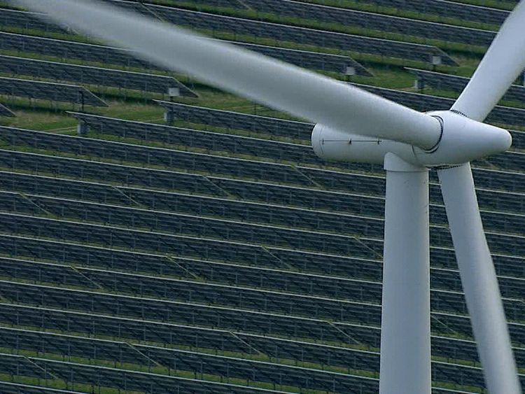 Wind and solar power