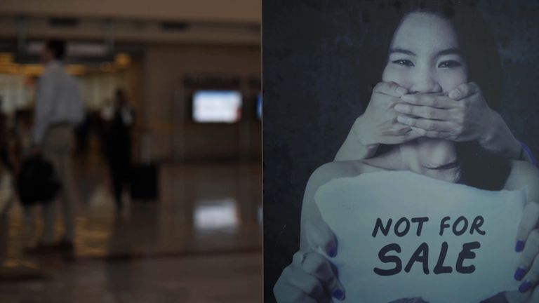 FBI agents are working in Atlanta airport to spot the signs of sex trafficking