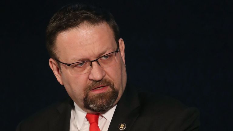 Sebastian Gorka, who has resigned from his counter-terrorism role in the White House