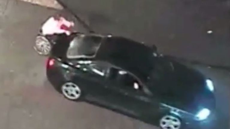 The motorist was banned from driving, while the man in the wheelchair was fined