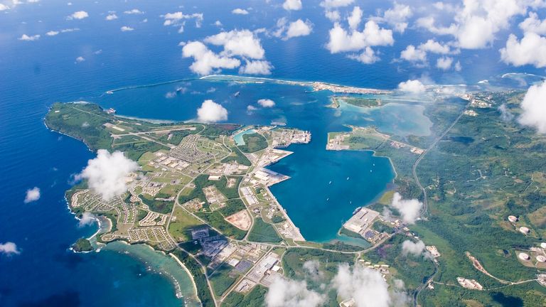 US Naval Base Guam 