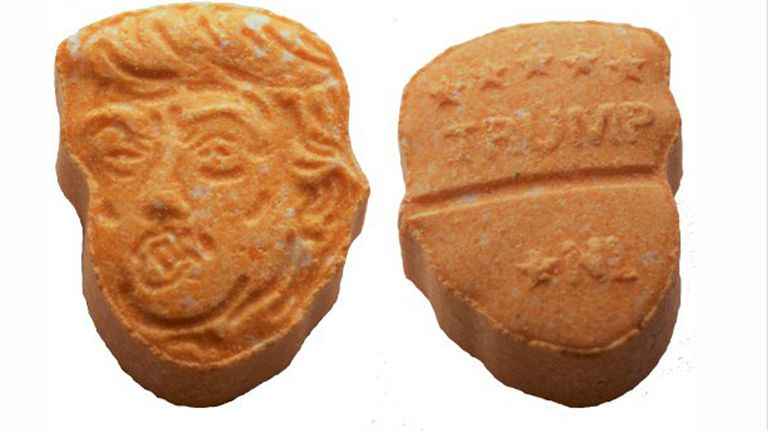 A 51-year-old-man and his teenage son were arrested over the pills