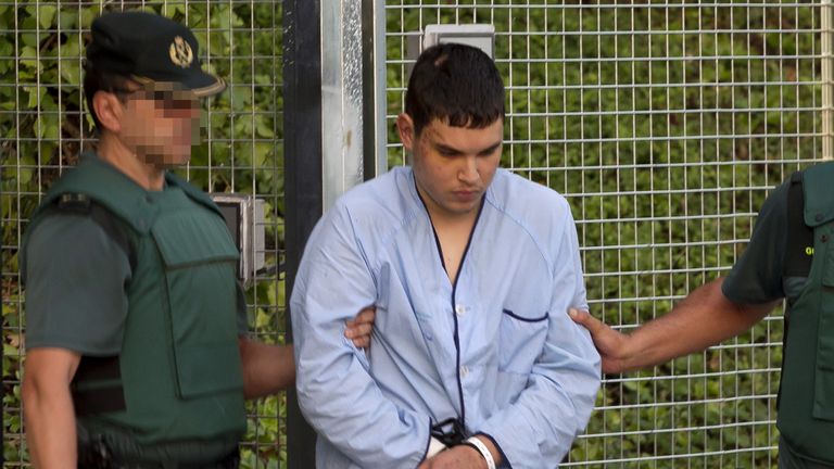 Mohamed Houli Chemlal, suspected of involvement in the terror cell that carried out twin attacks in Spain