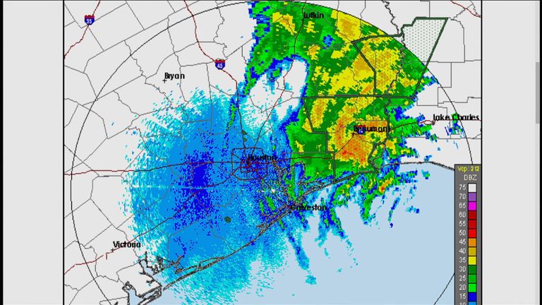The National Weather Service says Harvey is &#39;going to pick up the pace and get out of here&#39;