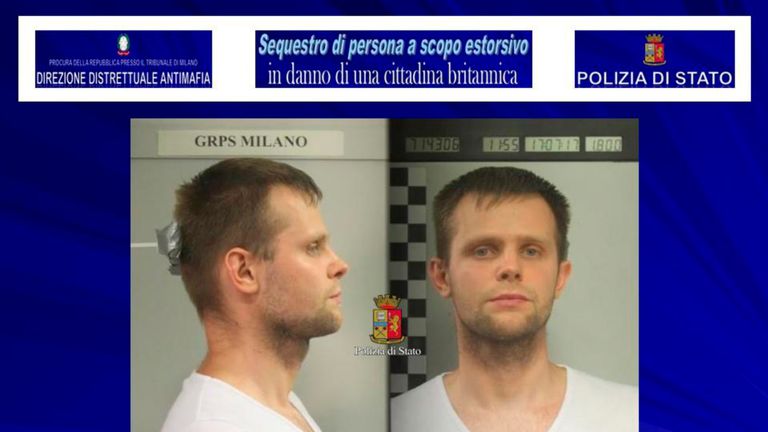 Lukasz Pawel Herba has been charged with kidnapping for extortion purposes
