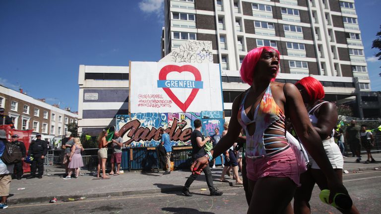 The Grenfell disaster has had a significant impact on this year&#39;s carnival