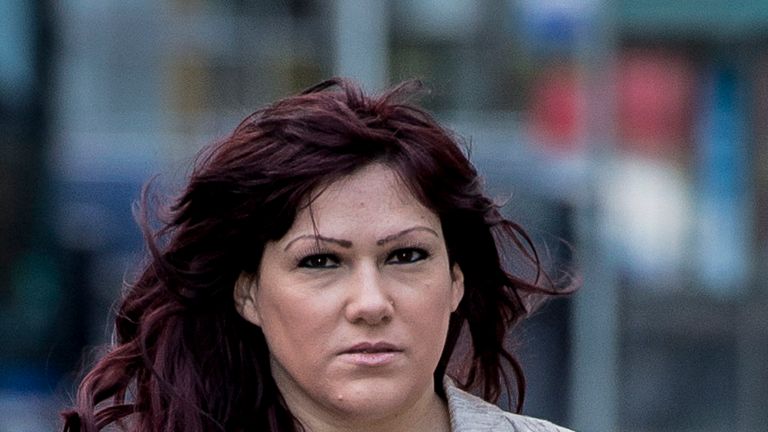 File photo dated 06/01/2015 of Joanne Mjadzelics, the ex-girlfriend of paedophile rock star Ian Watkins as the IPCC has investigated South Yorkshire Police and found their inaction may have left a child at risk for several months.