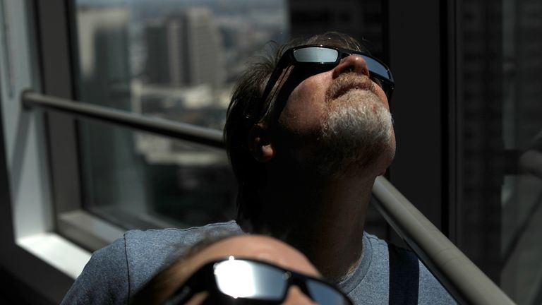 Shortages of solar eclipse sunglasses have been reported in some US cities